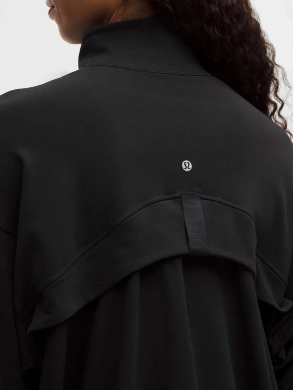 NWT Lululemon Define Oversized Black Zip Up Jacket (Swift) Size 8